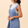 Hazel Floral Denim Mini Dress