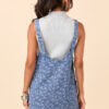 Hazel Floral Denim Mini Dress