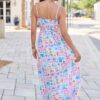 Aria Purple Sealife Maxi Dress