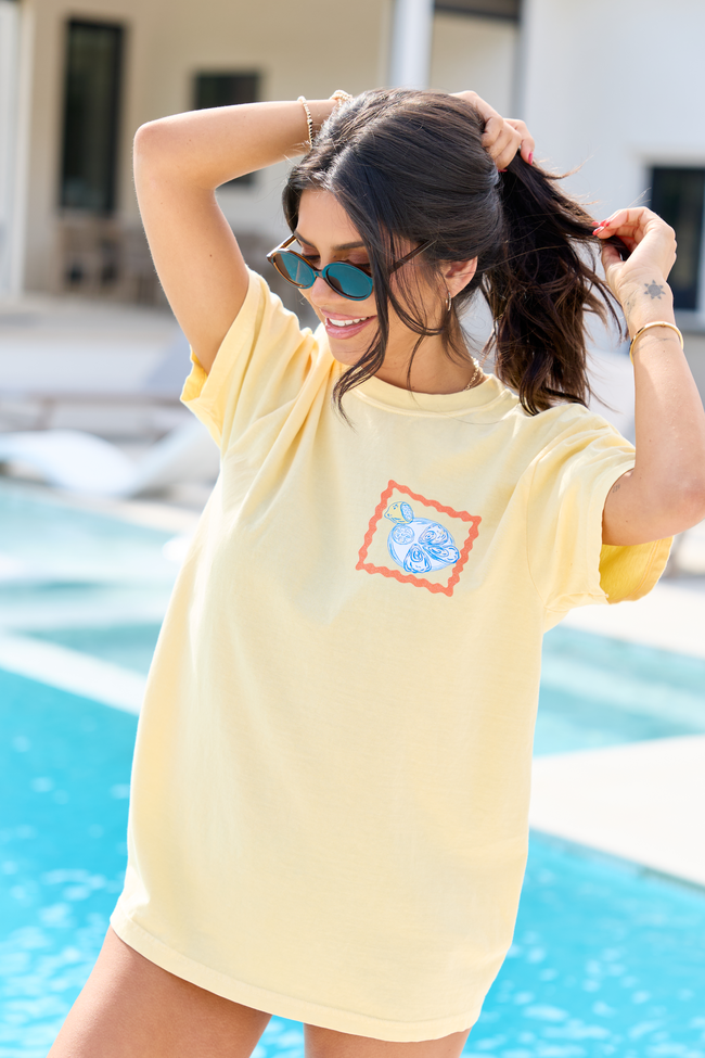 Summer Diet Yellow Comfort Colors Graphic Tee