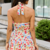 Charlotte Floral Halter Dress SALE