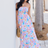 Aria Purple Sealife Maxi Dress