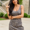 Active Vibe Leopard Active Dress