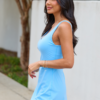 Active Vibe Marine Blue Active Dress