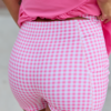 Fresh Pace Bubblegum Pink Gingham Dress