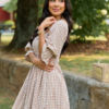 7-29_Shiftinseasons_HB_07-29-26_28808_220918.png Tailored Grace Brown Gingham Mini Dress