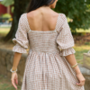 7-29_Shiftinseasons_HB_07-29-26_28809_220918.png Tailored Grace Brown Gingham Mini Dress