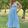 7-29_Shiftinseasons_HB_07-29-26_28926_221132.png Let’s Be Honest Chambray Sleeveless Corset Maxi Dress