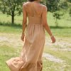 7-29_Shiftinseasons_HB_07-29-26_29169_220986.png Blooming Beauty Solid Button Up Midi Dress Taupe