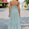 Blooming Beauty Solid Button Up Midi Dress Sage