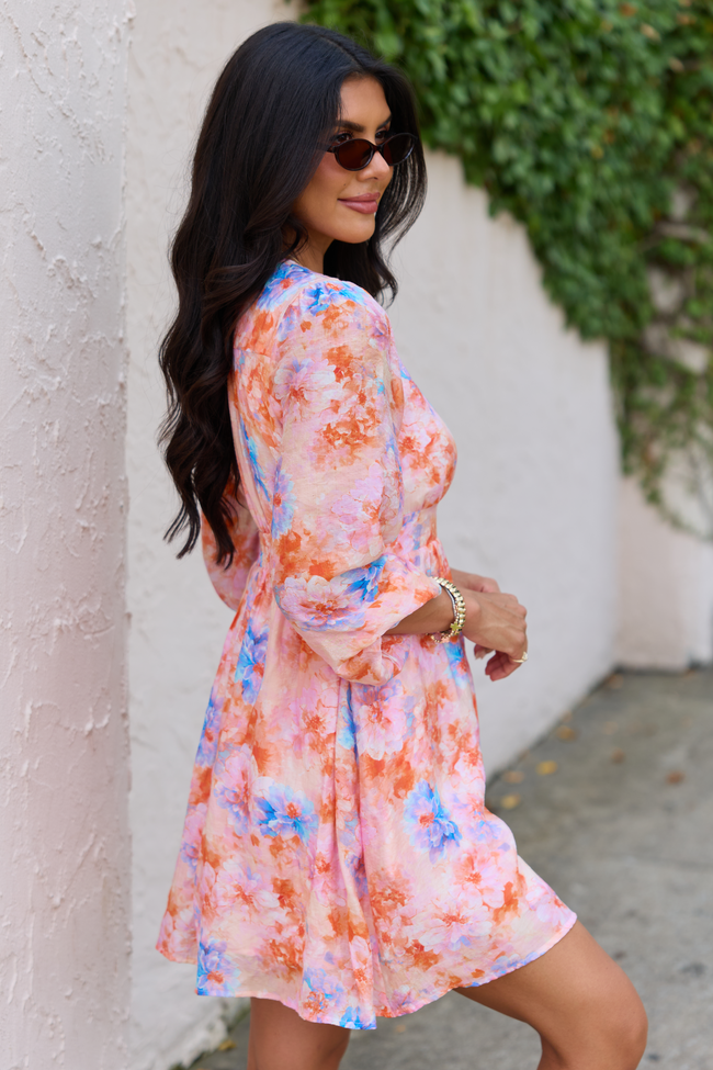 Wildflower Dream Floral Long Sleeve Dress SALE