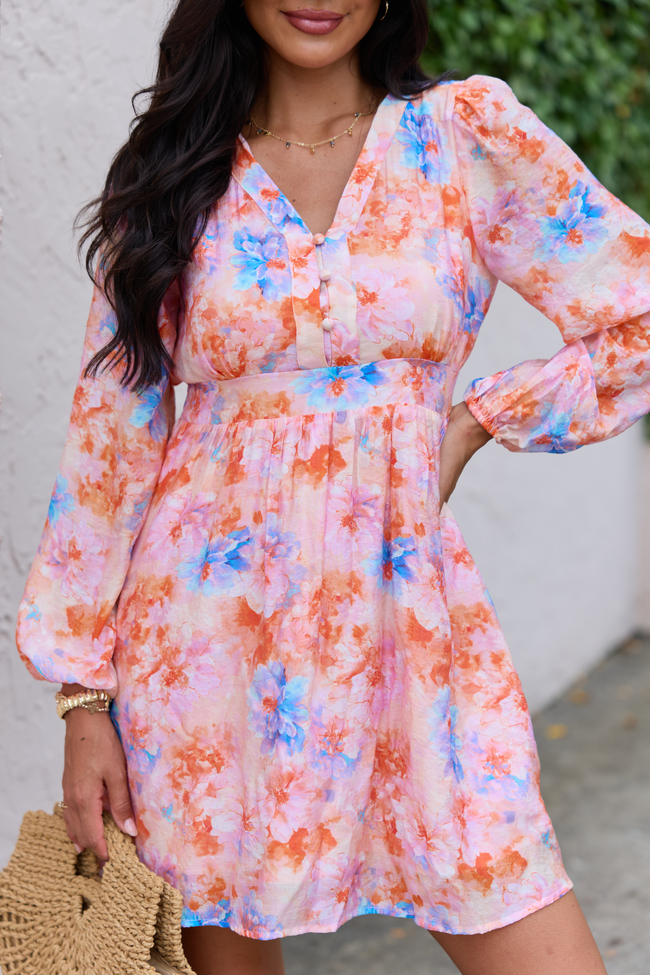 Wildflower Dream Floral Long Sleeve Dress SALE