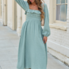 Elaine Sage Smocked Top Maxi Dress SALE