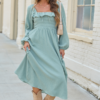 Elaine Sage Smocked Top Maxi Dress SALE