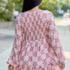 Here We Are Patchwork Mini Dress