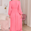 Lucky To Have You Coral Maxi Dress SALE