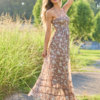 GOLDEN-HOUR_07-01-26_LM_07464_220802.png Petals & Sunshine Brown Floral Maxi Dress