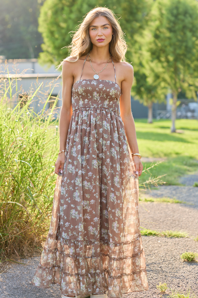 GOLDEN-HOUR_07-01-26_LM_07600_220802.png Petals & Sunshine Brown Floral Maxi Dress