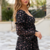 Winslow Black Floral Dress SALE