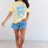 Moms Brunch Club Yellow Comfort Colors Graphic Tee
