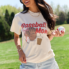 Baseball Mom Ivory Comfort Colors Graphic Tee