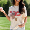 Baseball Mom Ivory Comfort Colors Graphic Tee