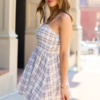 Sutton Brown Plaid Dress SALE